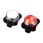 Lumières rechargeables 3 LED et 4 modes pour vélo première vue