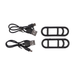 Lumières rechargeables 3 LED et 4 modes pour vélo cinquième vue