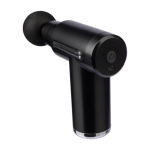 Masseurs portables avec 4 têtes et 6 vitesses Pistol couleur noir troisième vue