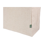 Sac en chanvre de couleur naturelle avec anses assorties 280 g/m² couleur kaki première vue