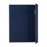 Porte-documents en polyester recyclé, porte-cartes et mobile couleur bleu sixième vue