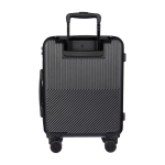 Valise en ABS avec poche frontale pour ordinateur et cadenas à code couleur noir onzième vue