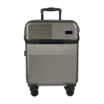 Valise en ABS avec poche frontale pour ordinateur et cadenas à code deuxième vue