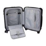 Valise en ABS avec poche frontale pour ordinateur et cadenas à code cinquième vue