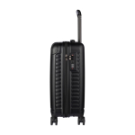Valise en ABS avec poche intérieure pour ordinateur et cadenas à code couleur noir quatrième vue