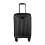Valise en ABS avec poche intérieure pour ordinateur et cadenas à code troisième vue