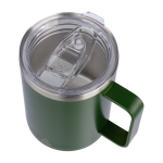 Tasse en acier inoxydable recyclé étanche avec couvercle 300ml couleur vert sixième vue