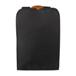 Sac à dos pour ordinateur portable 15 pouces imperméable couleur noir septième vue