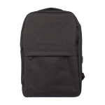 Sacs à dos en plastique recyclé pour ordinateur de 15´´ Investor couleur noir première vue