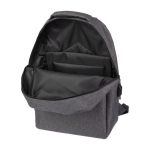 Sacs à dos en plastique recyclé pour ordinateur de 15´´ Investor couleur gris dixième vue