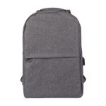 Sacs à dos en plastique recyclé pour ordinateur de 15´´ Investor couleur gris sixième vue