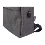 Sacs à dos en plastique recyclé pour ordinateur de 15´´ Investor couleur gris huitième vue