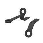 Support magnétique de voiture pour téléphone avec matériaux recyclés couleur noir cinquième vue