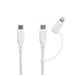 Kit de charge pour téléphones et autres appareils avec étui couleur noir quatrième vue