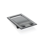 Support de téléphone pliable en plastique recyclé couleur noir cinquième vue