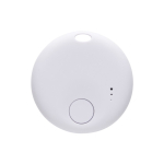 Localisateur d'objets en plastique recyclé compatible avec Apple couleur blanc cinquième vue