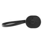 Powerbank portable amovible idéal pour recycler la batterie 5 000 mAh couleur noir cinquième vue