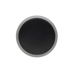 Haut-parleur sans fil en plastique recyclé avec microphone de 3W couleur gris cinquième vue
