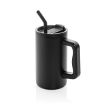 Tasse isotherme élégante en acier inoxydable recyclé de 800 ml couleur noir