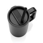 Tasse isotherme élégante en acier inoxydable recyclé de 800 ml couleur noir sixième vue