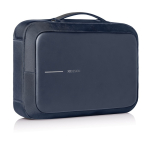 Sac à dos antivol en RPET convertible en mallette pour PC 16” couleur bleu marine deuxième vue