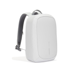Sac à dos antivol en RPET imperméable avec protection RFID de 16” couleur blanc cassé