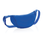 Sac bandoulière réglable en polyester recyclé avec grand compartiment couleur bleu roi