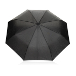 Parapluie en RPET résistant au vent avec poignée à clip Ø97 couleur noir deuxième vue