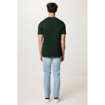 T-shirt unisexe 100 % coton coupe regular 180 g/m² Iqoniq couleur vert forêt deuxième vue avec modèle