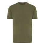 T-shirt unisexe 100 % coton coupe regular 180 g/m² Iqoniq couleur kaki
