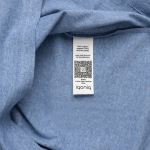 T-shirt unisexe 100 % coton coupe regular 180 g/m² Iqoniq couleur bleu ciel quatrième vue
