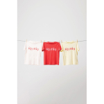 T-shirt unisexe 100 % coton coupe regular 180 g/m² Iqoniq couleur corail deuxième vue avec logo