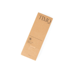 Stylo en aluminium recyclé avec mécanisme rotatif et encre bleue couleur marron