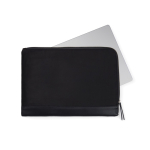 Housse pour PC en polyester recyclé avec poche intérieure de 14” couleur noir deuxième vue