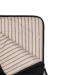 Housse pour PC en polyester recyclé avec poche intérieure de 14” couleur noir quatrième vue