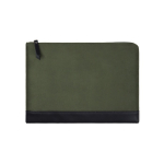 Housse pour PC en polyester recyclé avec poche intérieure de 14” couleur vert