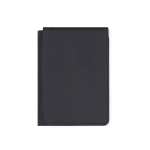 Étui pour passeport et cartes en cuir synthétique avec protection RFID couleur noir quatrième vue