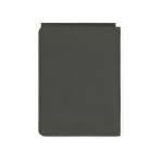 Étui pour passeport et cartes en cuir synthétique avec protection RFID couleur vert