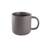 Tasse en céramique pour café, finition mate et effet rustique 90 ml couleur gris foncé première vue