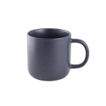 Tasse en céramique pour café, finition mate et effet rustique 90 ml couleur bleu marine première vue