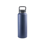 Gourde en acier inoxydable recyclé à 90 % avec double paroi 1,2 L couleur bleu marine première vue