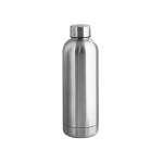 Bouteille en acier inoxydable recyclé à 90 % avec finition mate 550 ml couleur argenté mat