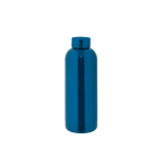 Bouteille en acier inoxydable recyclé à 90 % avec finition mate 550 ml couleur bleu roi