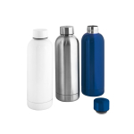 Bouteille en acier inoxydable recyclé à 90 % avec finition mate 550 ml