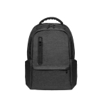 Sac à dos imperméable, nylon recyclé et RPET 210D pour ordinateur 17” couleur noir première vue
