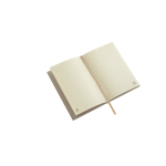 Carnet en canne à sucre, couverture rigide et feuilles lignées A5 couleur naturel troisième vue