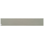 Écharpe en polyester recyclé de RPET avec patch personnalisable couleur gris clair première vue
