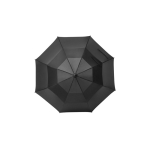 Parapluie polyester recyclé 190T avec couverture automatique Ø122,4 cm couleur noir deuxième vue
