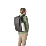 Sac à dos de voyage en polyester recyclé dense pour ordinateur 17,3” couleur noir cinquième vue