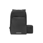 Sac à dos résistant à l'eau, compartiment thermique ordinateur 17,3” couleur noir première vue